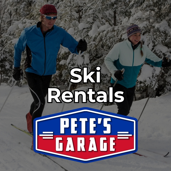 ski rentals are through pete's garage