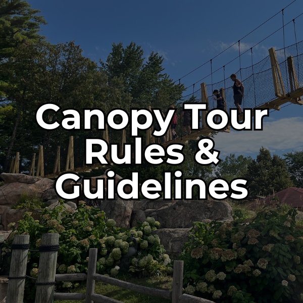 read the canopy tour rules and guidelines